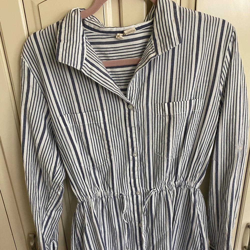 Long Sleeve Striped Dress
